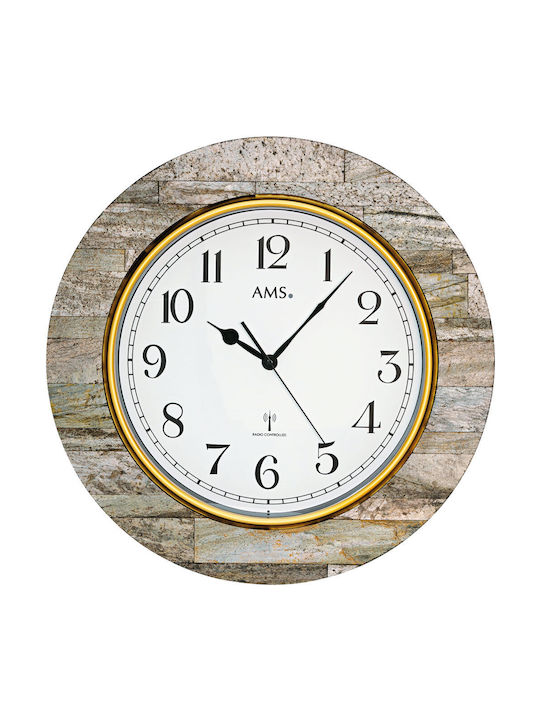 AMS Wall Clock White