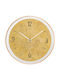 AMS Wall Clock Gold