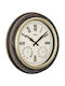 Atlanta Wall Clock Ecru