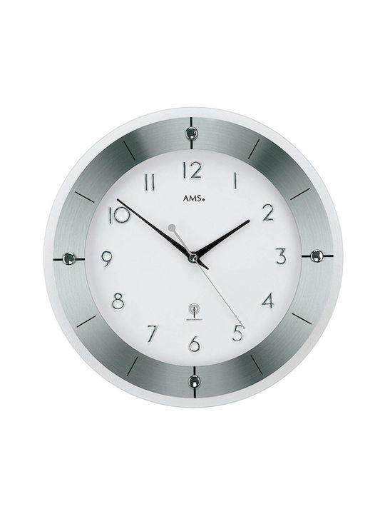 AMS Wall Clock White