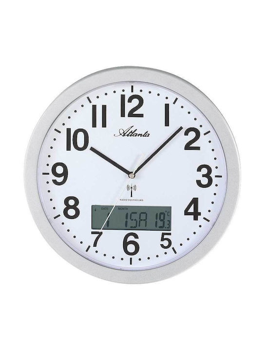 Atlanta Wall Clock White