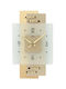 AMS Wall Clock Beige