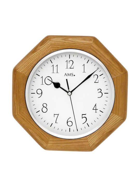 AMS Wall Clock White