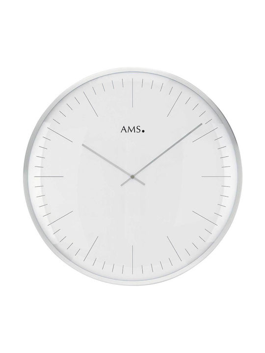 AMS Wall Clock White