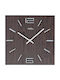 AMS Wall Clock Brown