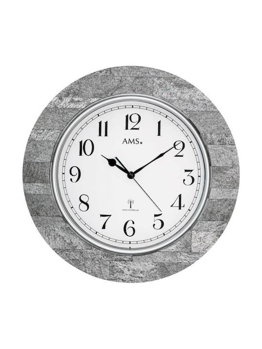 AMS Wall Clock White