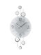 AMS Wall Clock Gray