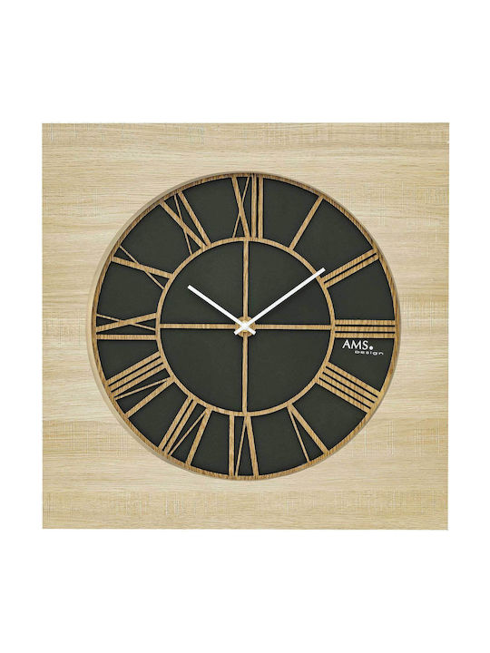 AMS Wall Clock Green