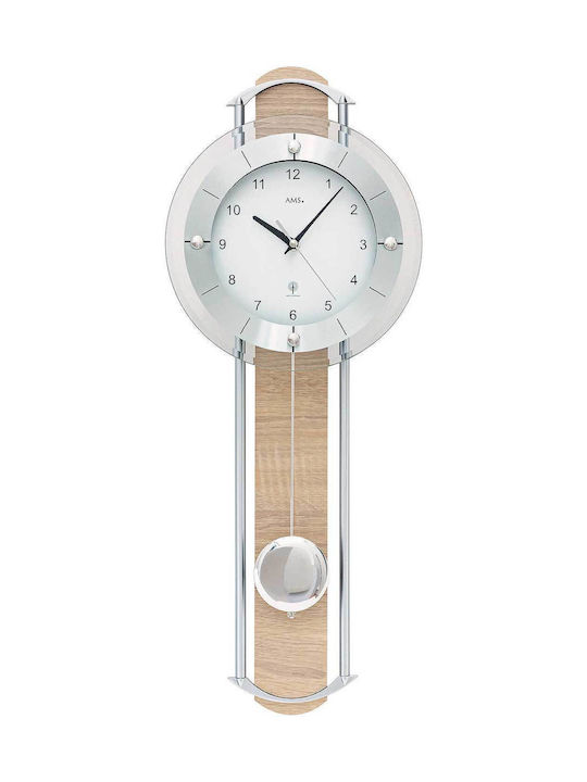 AMS Wall Clock White