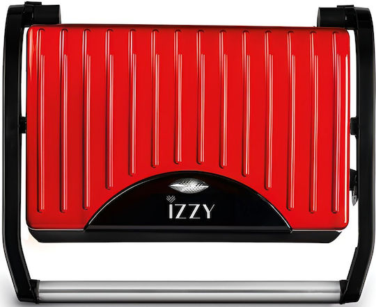 Izzy Panini Τοστιέρα για 2 Τοστ 800W Cherries