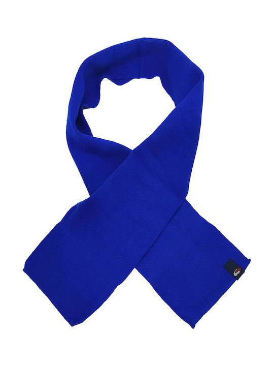 Kinder Schal Gestrickt Blau