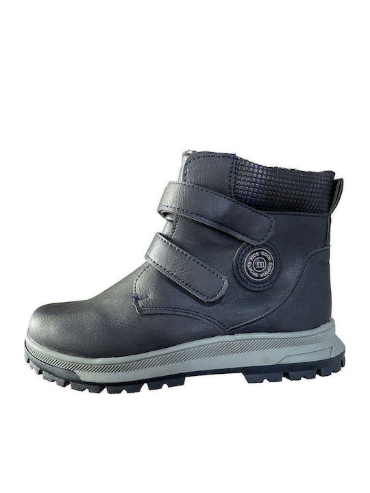 Ustyle Kinderstiefeletten mit Klettverschluss Blau