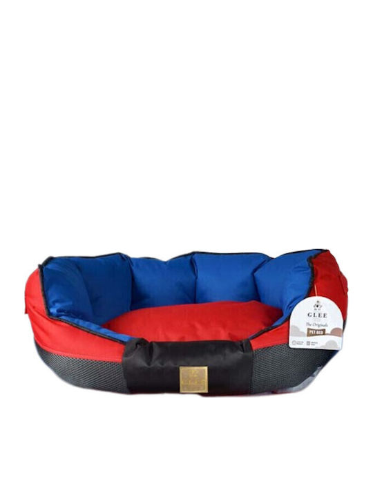 Glee Oyster Sofa Hundebett Rot 55x50cm.