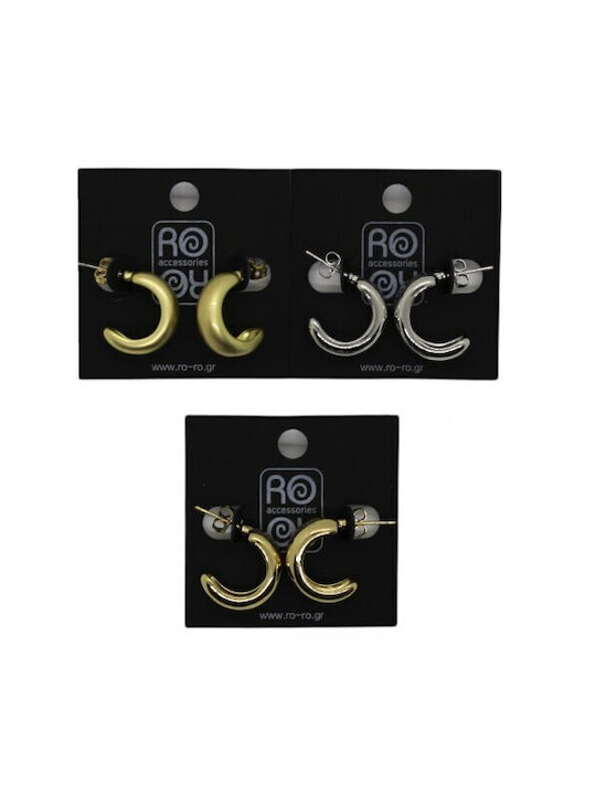 Ro-Ro Accessories Earrings Hoops from Silver