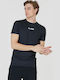 Αθλητικό T-shirt Black Melange