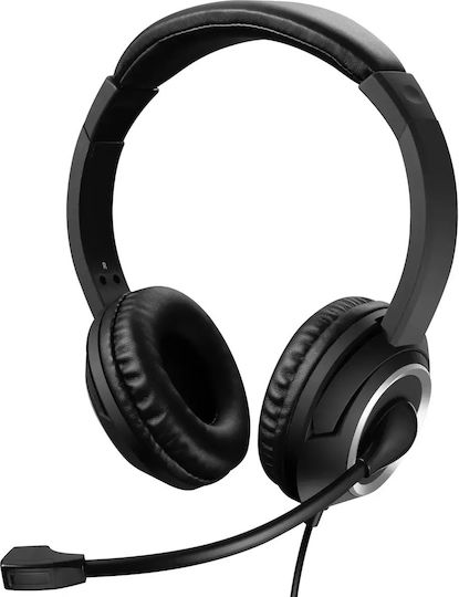 Sandberg Chat On Ear Multimedia Ακουστικά με μικρόφωνο και σύνδεση USB-C
