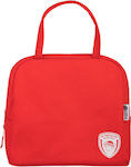 Estia Insulated Bag Handbag Save the Aegean 6 liters Olympiacos BC Edition Red