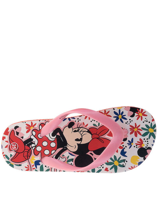 Minnie Mouse Παιδικές Σαγιονάρες Flip Flops Minnie Ροζ