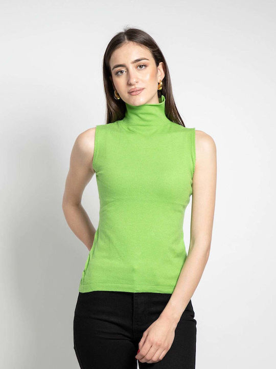 Fashioncore Γυναικείο Αμάνικο Πουλόβερ Βαμβακερ...