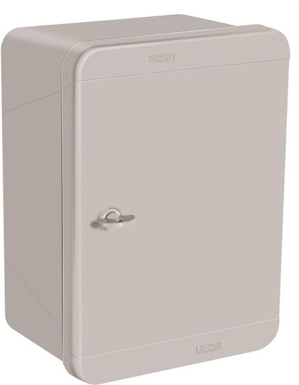 Isildar Surface Mounted Electrical Box IP54 in Gray Color