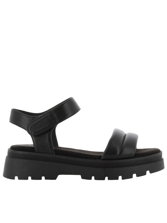 Safety Jogger Women's Sandals with Ankle Strap Black