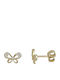 Goldjewels Kids Earrings Studs Butterflies from Gold 9K