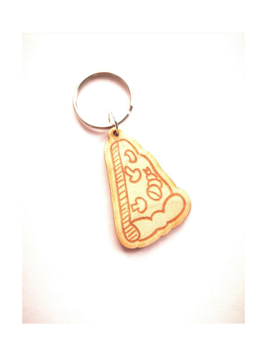 Keychain Pizza Lemn Cafenea