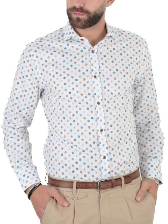 Stefan Fashion Μακρυμάνικo Βαμβακερό Πουκάμισο ...