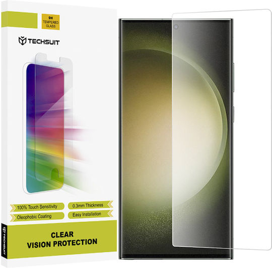 Techsuit Clear Vision Glass Tempered Glass (Redmi Note 12S)