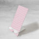 Caravelshop Desk Stand for Mobile in Pink color MS 1061-1