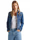 Pepe Jeans Scurt Jachetă de femei din denim Albastru