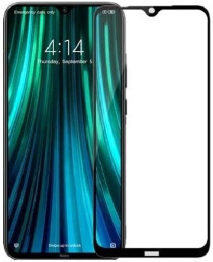 3D 0.3mm Tempered Glass Μαύρο (Redmi Note 8T)