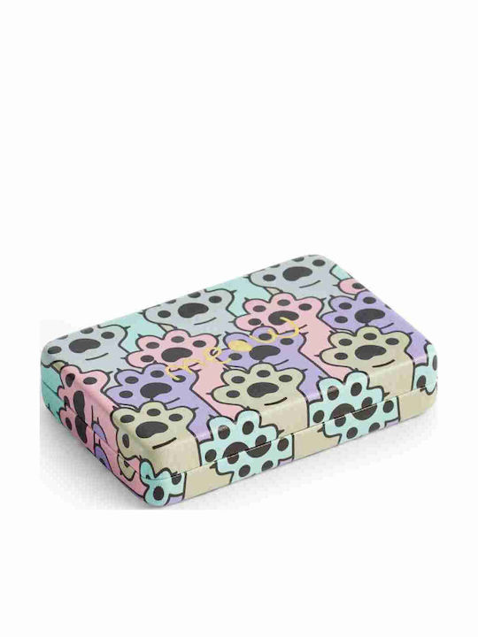 Miquelrius Print Πατούσες ''meow'' Κουτί Κοσμημάτων 10x7x2cm