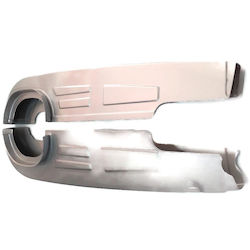 Motorcycle Chain Guard Silver Motorcycle Chain Guard Silver