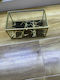 Etoile Glass Jewellery Box Gold 17x10.5x7cm