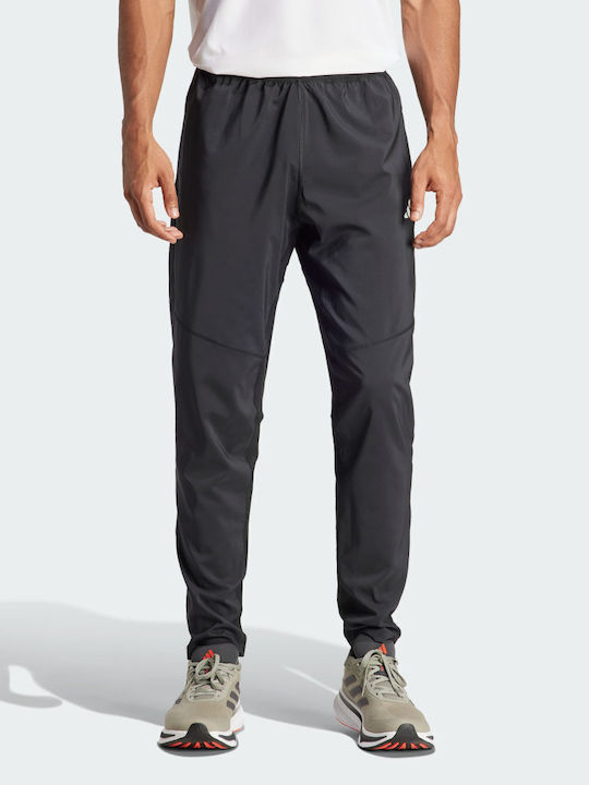 Adidas Pantaloni de trening cu elastic Negru