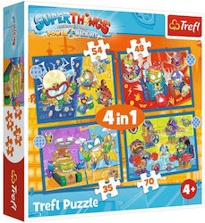 Kinderpuzzle Super Things für 4++ Jahre 207pcs Trefl