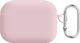 Sonique Hülle Silikon mit Haken in Rosa Farbe für Apple AirPods Pro 2
