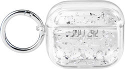 Sonique Case Plastic with Hook in Transparent color for Apple AirPods Pro 2