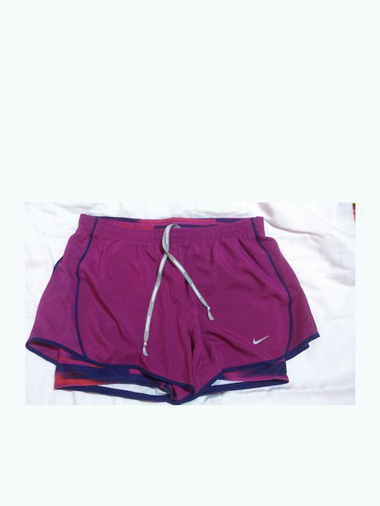 Nike One Tempo Track Damen-Shorts Aktivbekleidung Lila Nike One Tempo Track Damen-Shorts Aktivbekleidung Lila