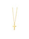 Goldjewels Women's Cross from Gold Plated Silver