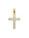 Goldjewels Women's Gold Cross 14K