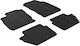 Auto Gs Set of Front and Rear Mats 4pcs for Ford EcoSport Black
