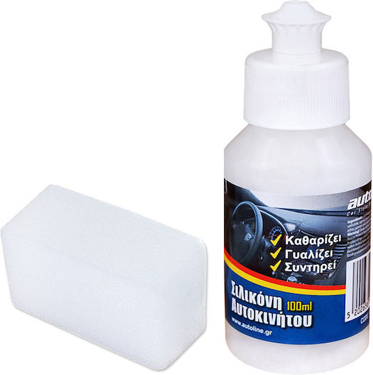 Autoline Set für Reinigung / Polieren und Schutz des Armaturenbretts 100ml 2Stück 0015888