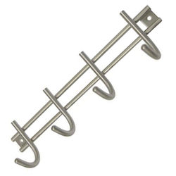 Metallic Hanger Kitchen Hook Silver MS085.4