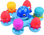 Jokomisiada Whale And Octopus Bath Toy