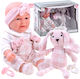 Jokomisiada Set papușă bebe 30 cm.