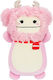 Jazwares Plush Squishmallows Hugmees Christmas Brina The Pink Bigfoot For 3+ Years 25 cm