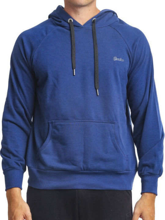 Paco & Co Men's Sweatshirt with Hood Blue