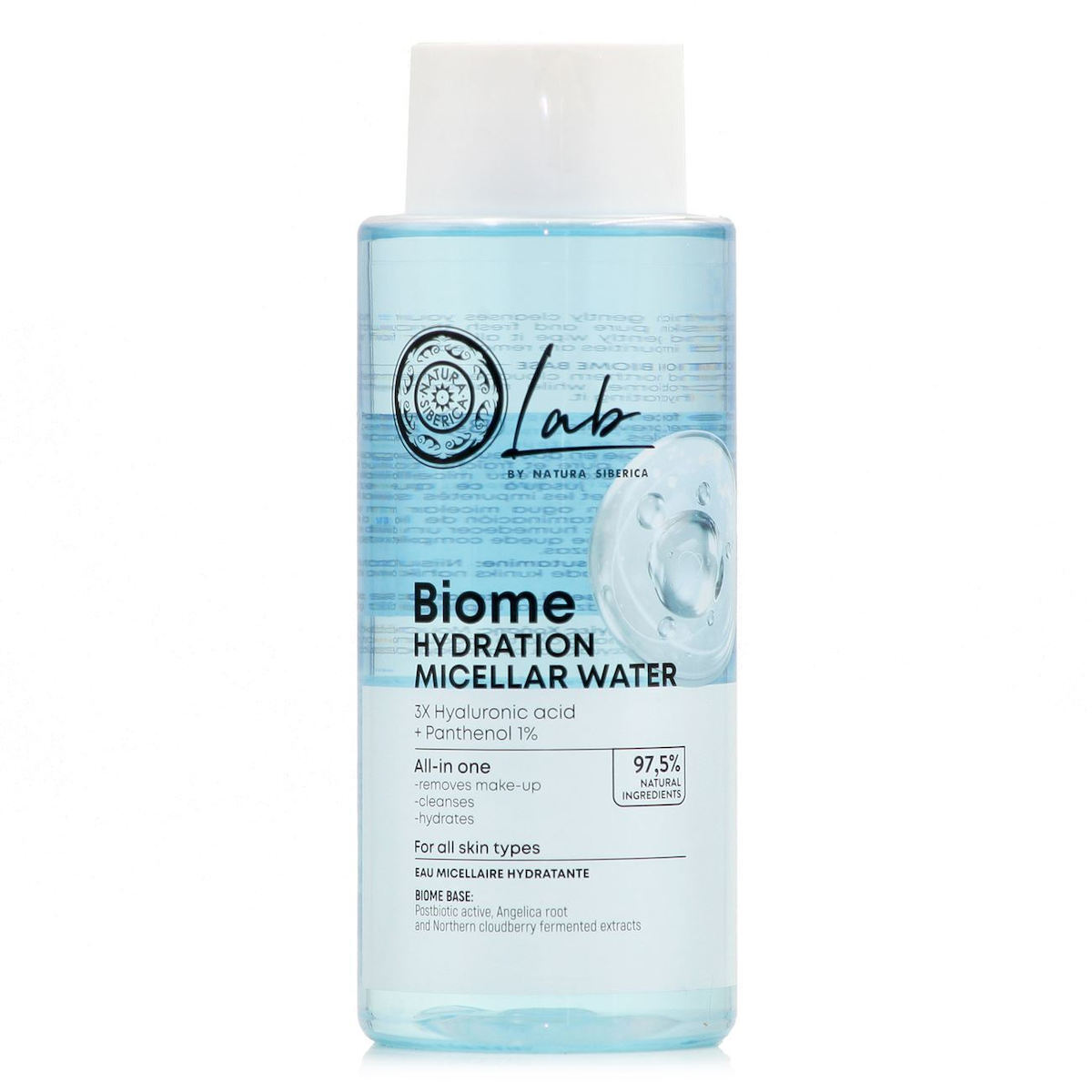 Natura Siberica Micellar Water Ενυδάτωσης για Ξηρές Επιδερμίδες 400ml